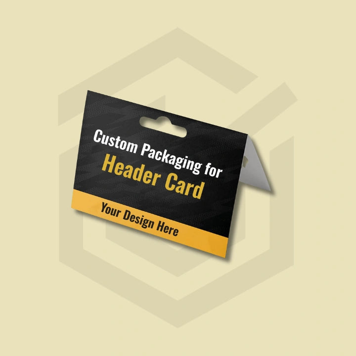 Custom Header Cards – Just Custom Packaging