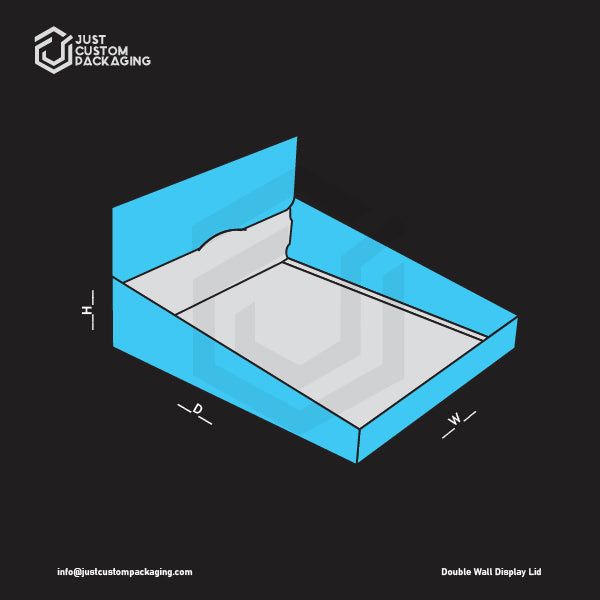 Double Wall Display Lid