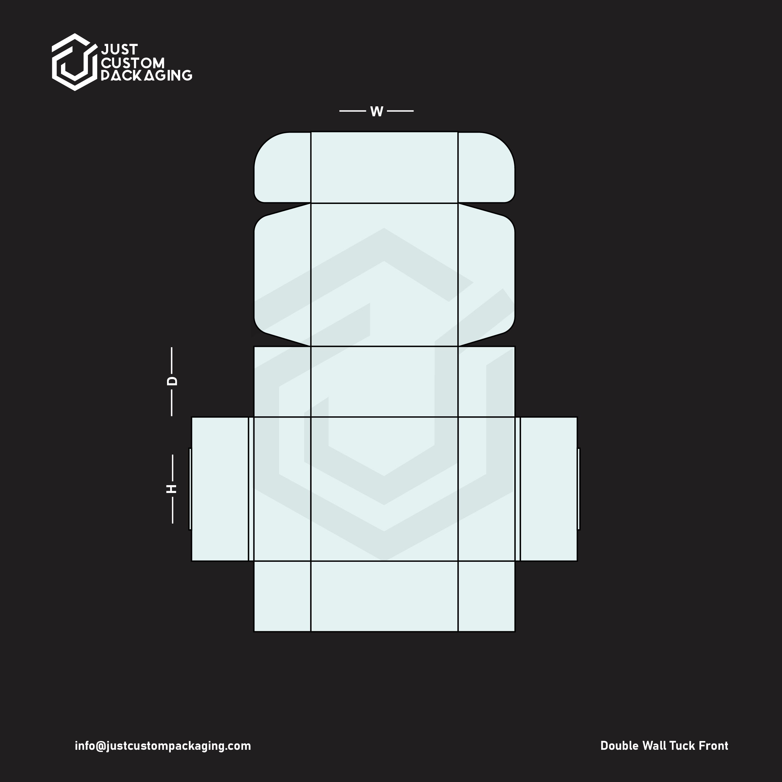 Double Wall Tuck Front