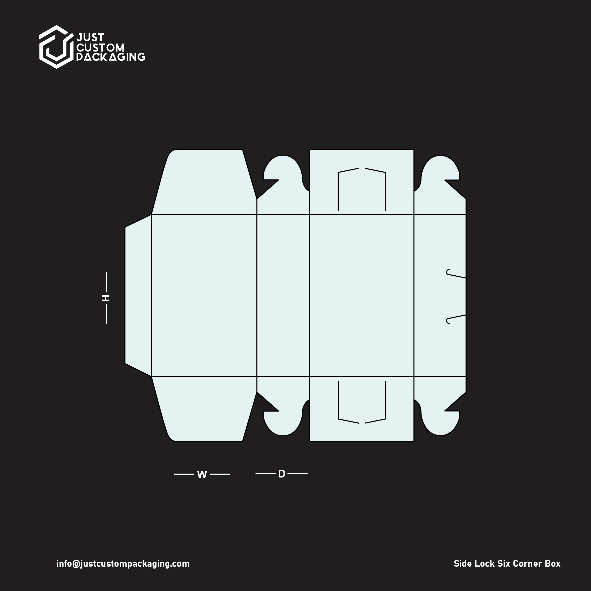 Side Lock Six Corner